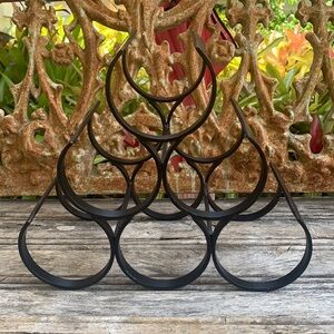 Wright Iron Mid Century Wine Rack
